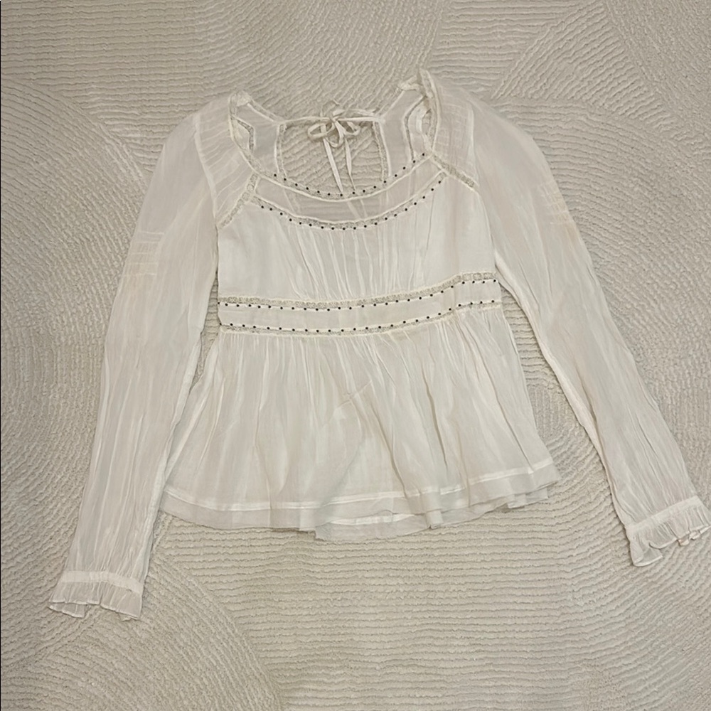 NWT- Free People Strangers in Love Top